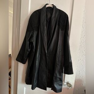 Vintage Black Leather Jacket